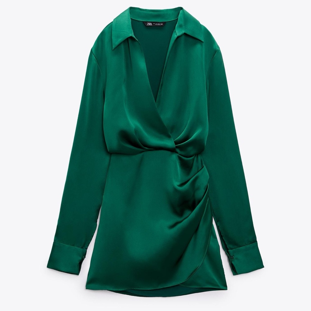 Satin Zara Dress - XL
